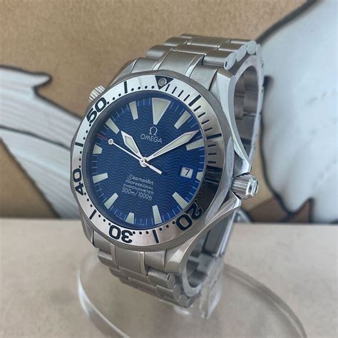 omega seamaster 22558000|Omega Electric Blue .